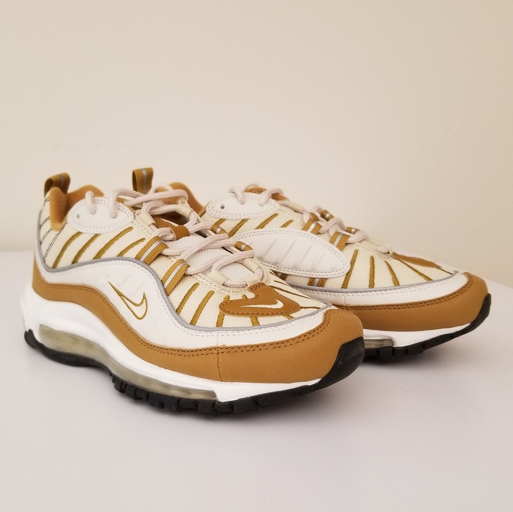 Nike Women's Air Max 98 - Phantom/Beach FIRM PRICE - Picture 7 of 8